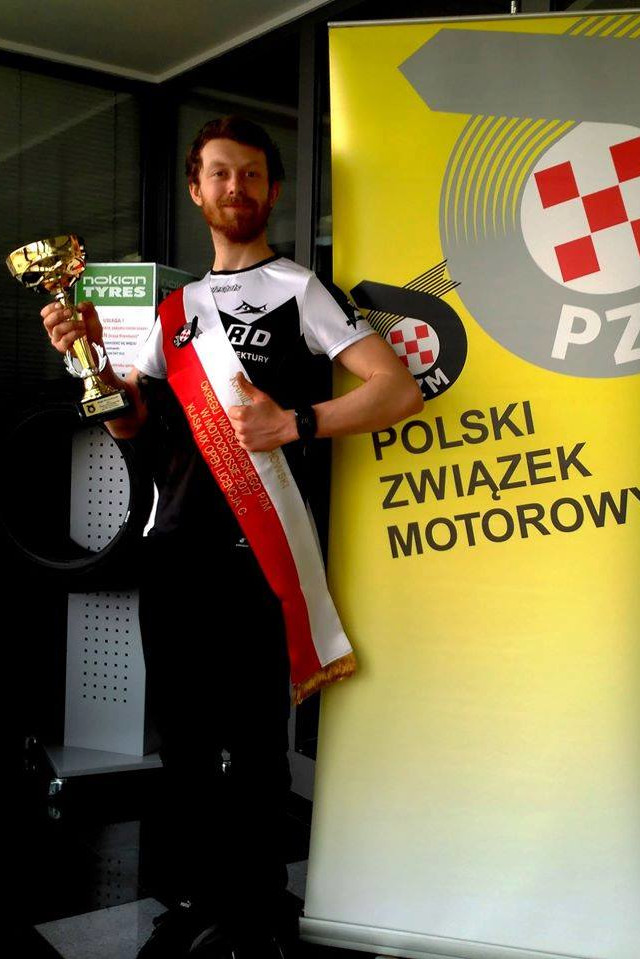 Motocross Kamil Wojciechowski nagroda lawki-parkowe.com