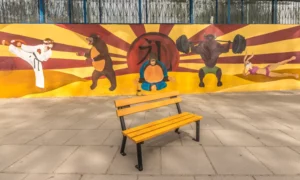 Ławka dla dzieci Gapcio