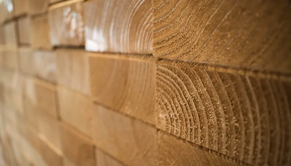 Drewno sercem ławki