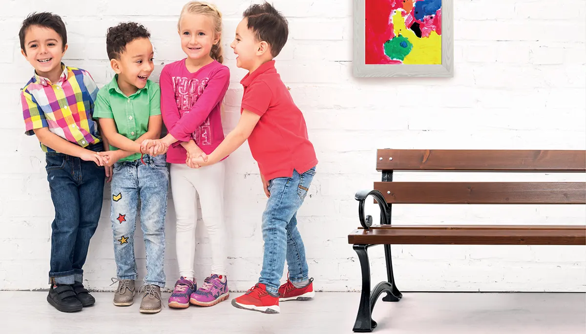 Ławki idealne dla dzieci