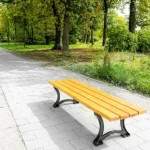 Ławka parkowa Łódzka bez oparcia