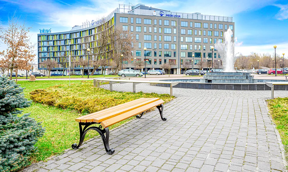 Ławka ogrodowa Wiedeńska bez oparcia