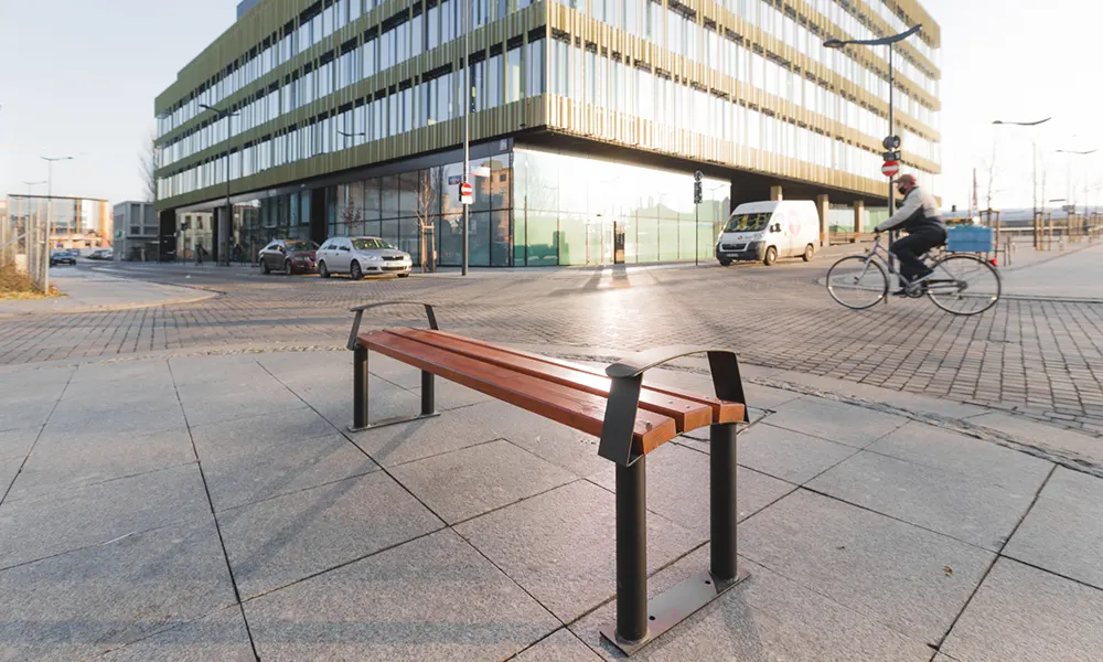 Ławka parkowa Centurion bez oparcia