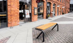 Ławka parkowa Lyon bez oparcia