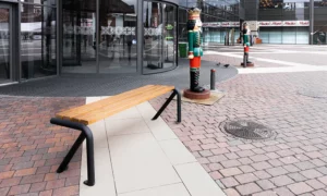 Ławka parkowa Lyon bez oparcia