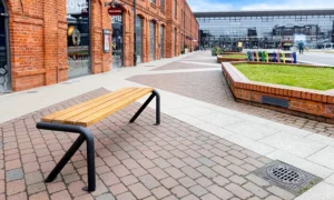 Ławka parkowa Lyon bez oparcia