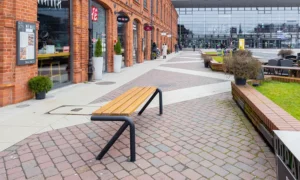 Ławka parkowa Lyon bez oparcia