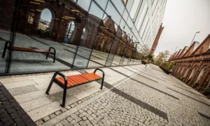 Ławka parkowa Spartan Prestige bez oparcia