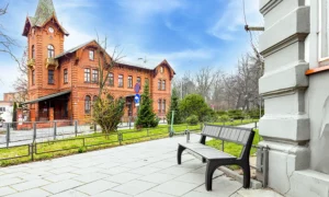 Ławka parkowa Split WPC