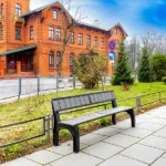 Ławka parkowa Split WPC