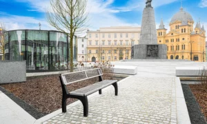 Ławka parkowa Split Solid