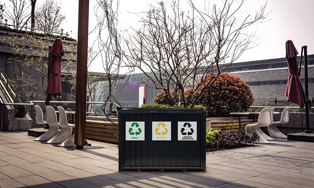 Kosz do segregacji odpadów Apollo Bis