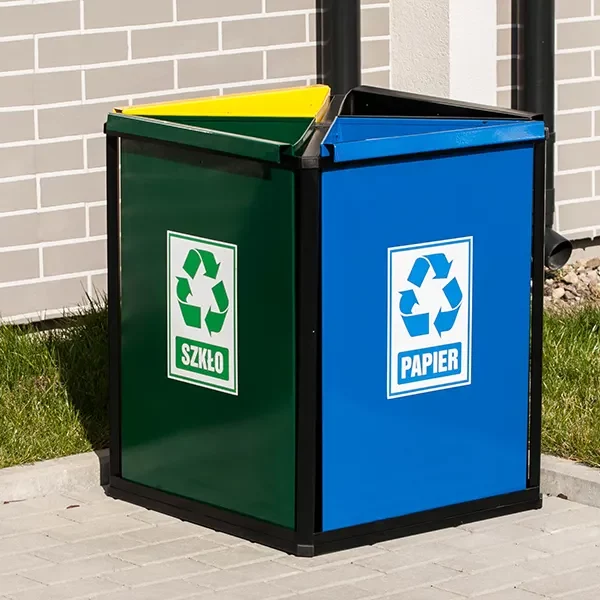 Kosz do segregacji odpadów Bławatek