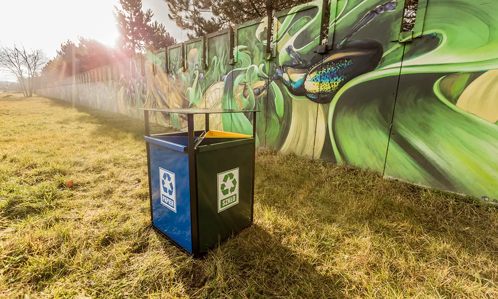 Kosz do segregacji odpadów Bratek