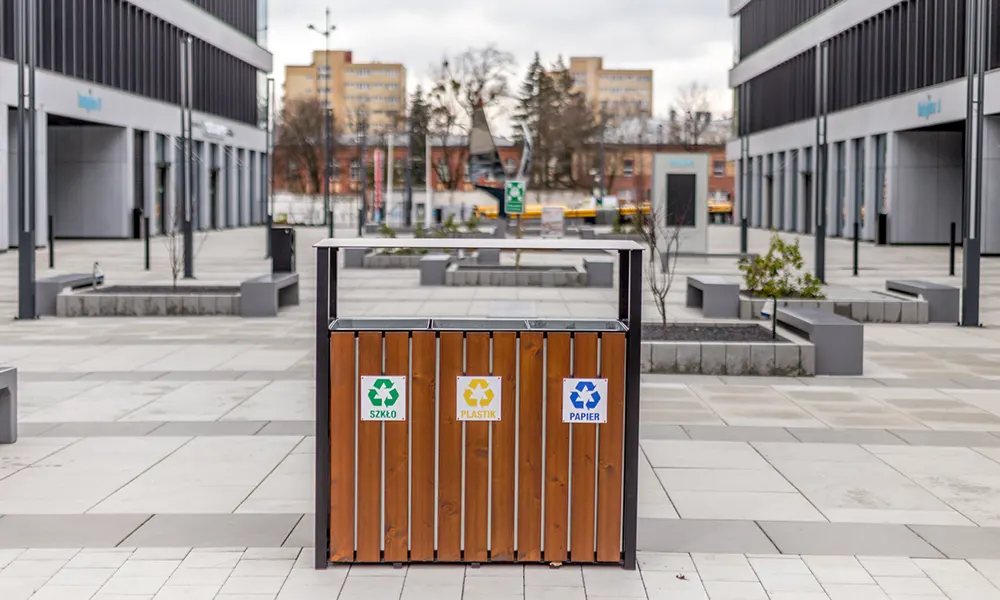 Kosz do segregacji odpadów Narcyz