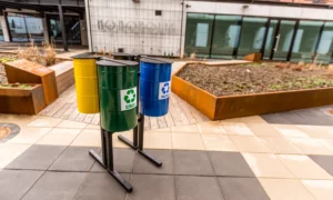 Kosz do segregacji odpadów Koniczyna