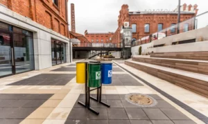 Kosz do segregacji odpadów Koniczyna