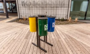 Kosz do segregacji odpadów Koniczyna