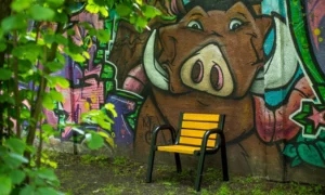 Krzesło parkowe Spartan Bis