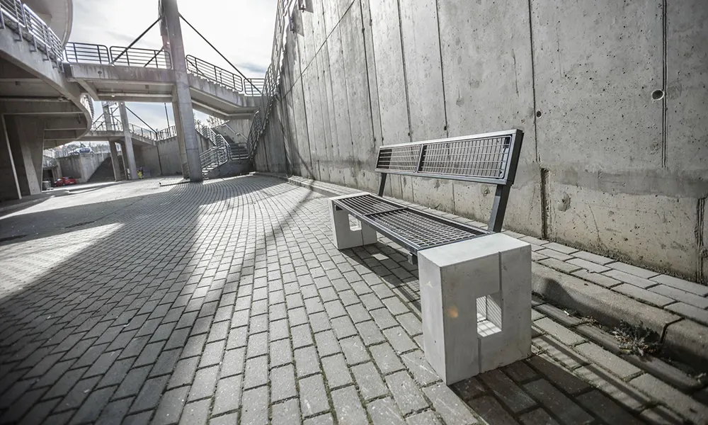 Ławka parkowa Roma Solid