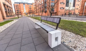 Ławka parkowa Roma WPC