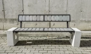 Ławka parkowa Roma WPC