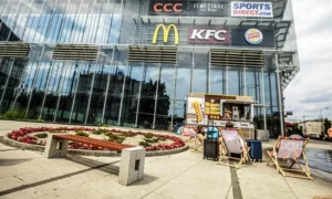 Ławka parkowa Roma bez oparcia