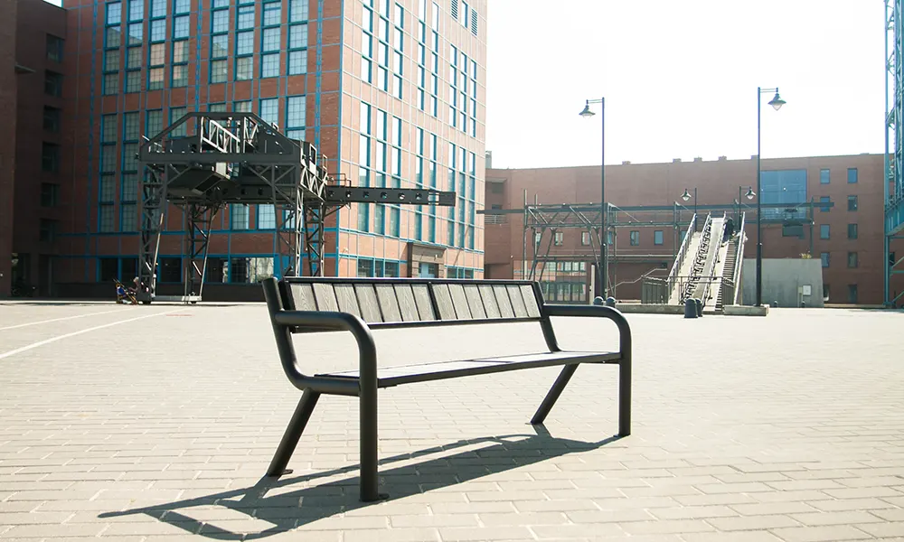 Ławka parkowa Viking WPC