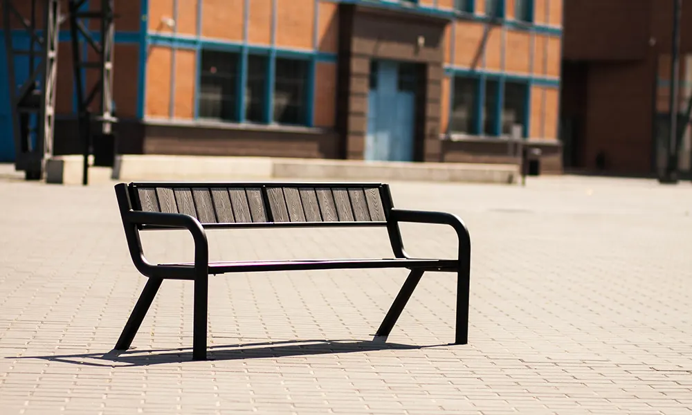 Ławka Viking wpc 5 Ławka parkowa Viking WPC