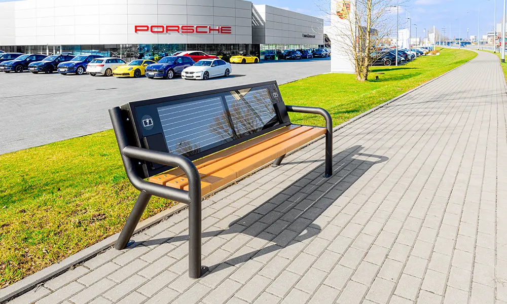 Ławka solarna Helios