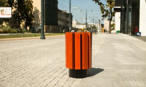 Kosz na śmieci Ateny