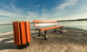 Kosz na śmieci Ateny