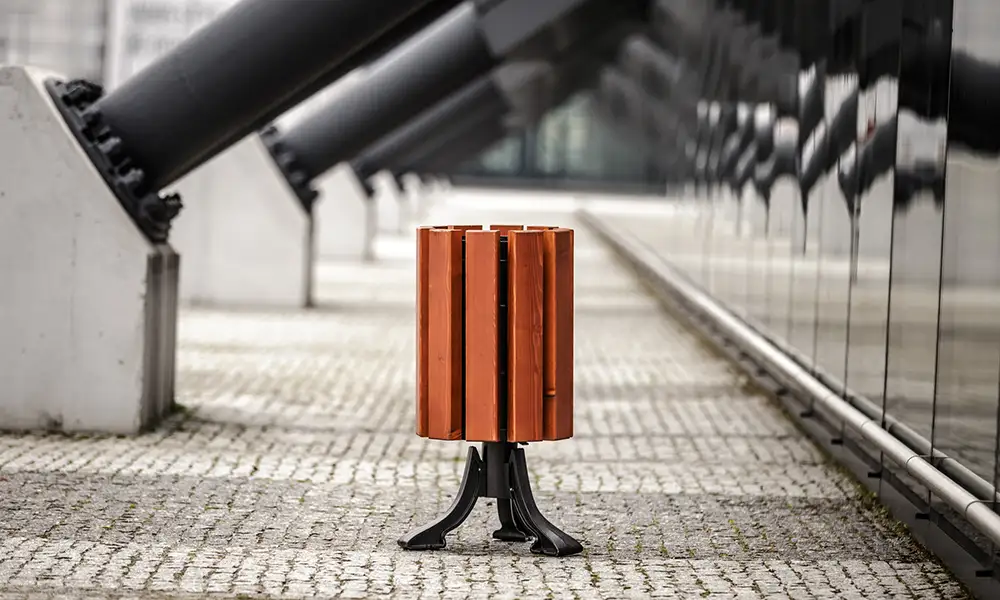 Kosz na śmieci Łódzki