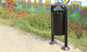 Kosz na śmieci Monako