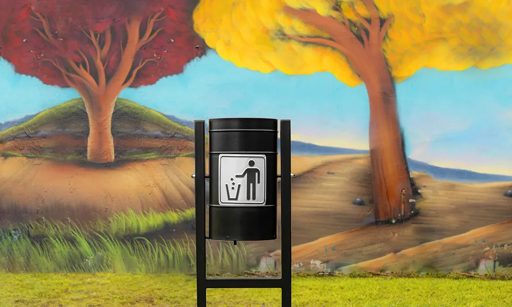 Kosz na śmieci Oslo