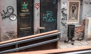 Kosz na śmieci Praga III