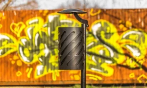 Kosz na śmieci Sofia Bis z daszkiem