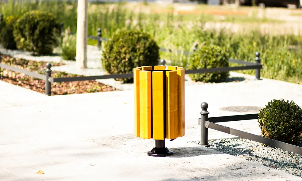 Kosz na śmieci Wilno