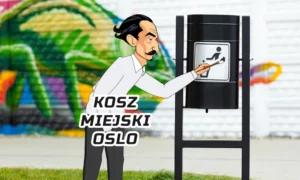 Kosz na śmieci Oslo