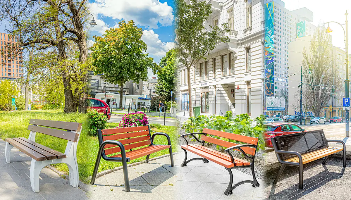 Jakie ławki parkowe najlepiej pasują do miejskiego krajobrazu