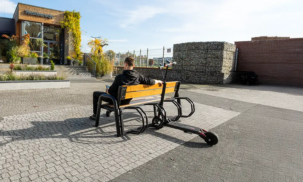 Ławka parkowa Spartan Bike