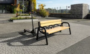 Ławka parkowa Spartan Bike