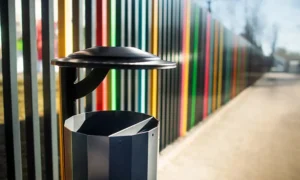 Kosz na śmieci Miejski II Lift