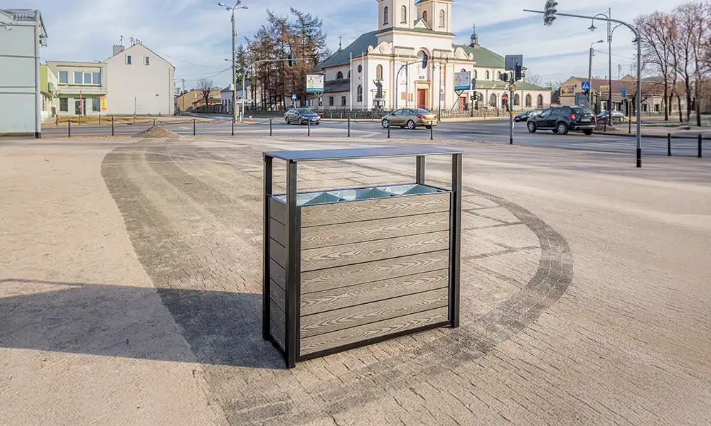 Kosz do segregacji odpadów Narcyz WPC