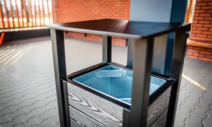 Kosz na śmieci Singiel WPC