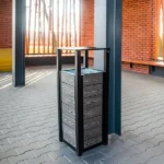 Kosz na śmieci Singiel WPC