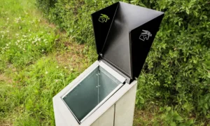 Kosz na śmieci Roma Skośny